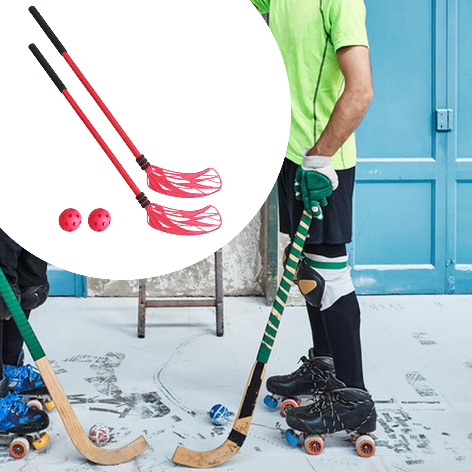 Kids Outdoor Hockey Sticks - Kids Hockey Stick and Ball Set