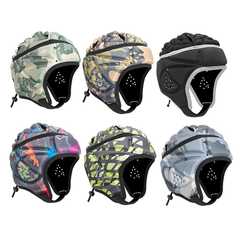 Kids Outdoor Climbing Equipment - Shockproof Soft Helmet Adult Adjustable Head