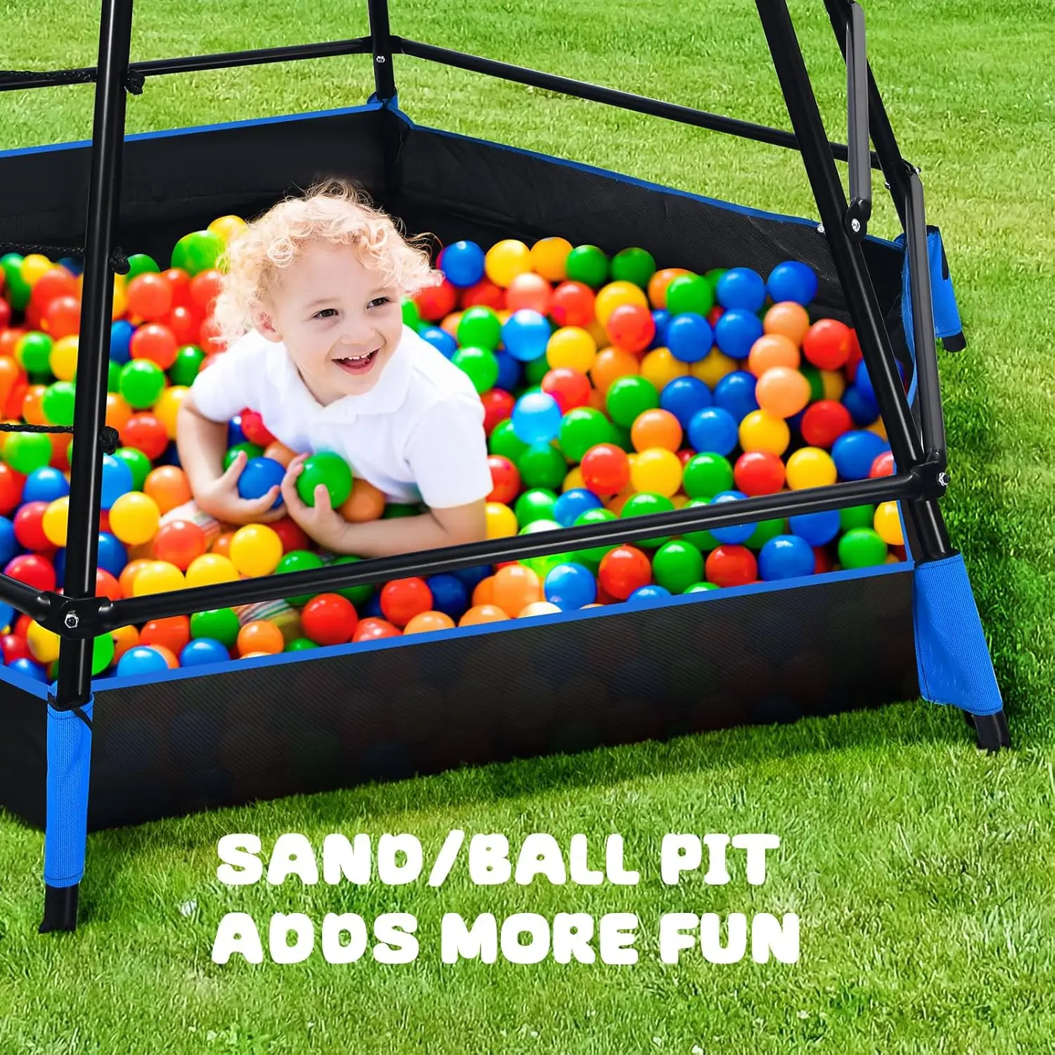 Kids Outdoor Gym - Hot-sellingJungle Gym with Platform and Tent