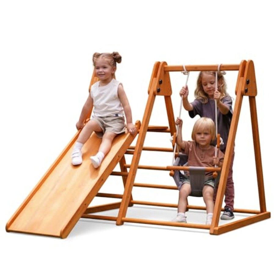 Kids Outdoor Gym - Outdoor jungle gym for kids 18mo-6yrs: