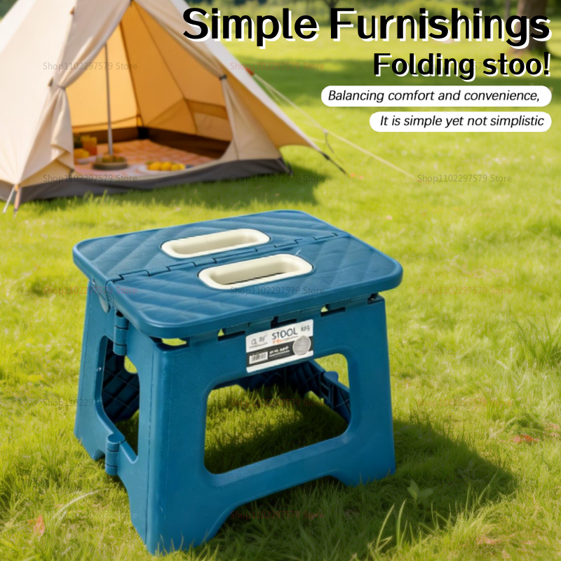 Kids Outdoor Folding Chair - Portable Folding Camping Stool Lightweight Outdoor