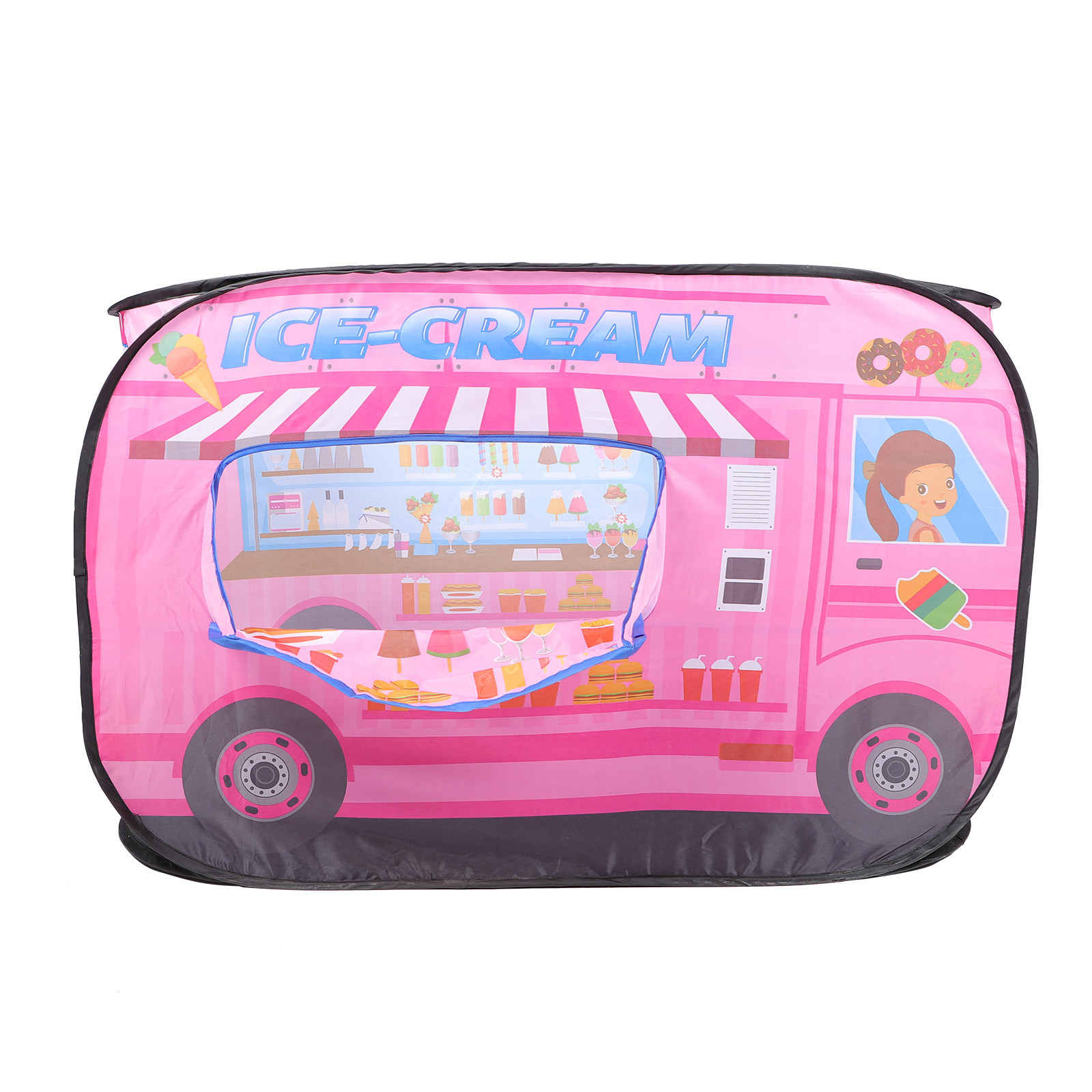 Kids Outdoor Tunnel - Ice Cream Foldable Tent for Kids