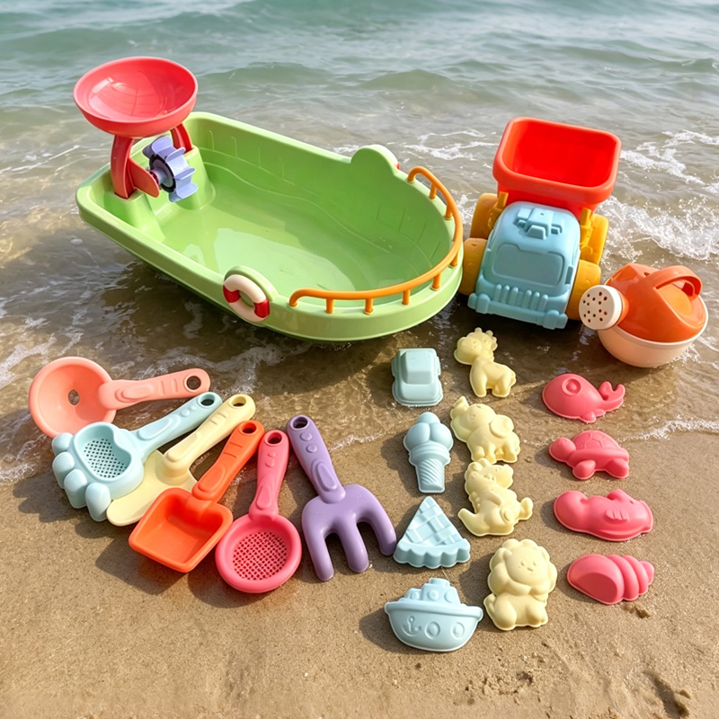 Kids Outdoor Dump Truck - Beach Sand Toys Set Dump Truck