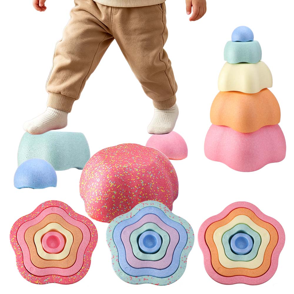 Stepping Stone Foam - River Stones Steeping Stone Balance Game