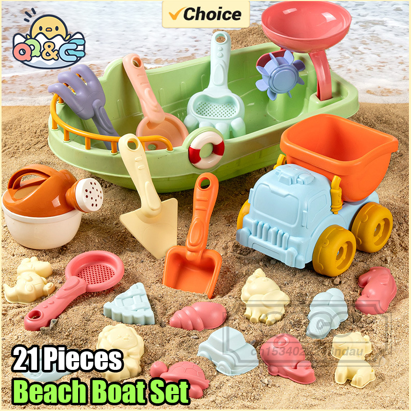 Kids Outdoor Dump Truck - Beach Sand Toys Set Dump Truck