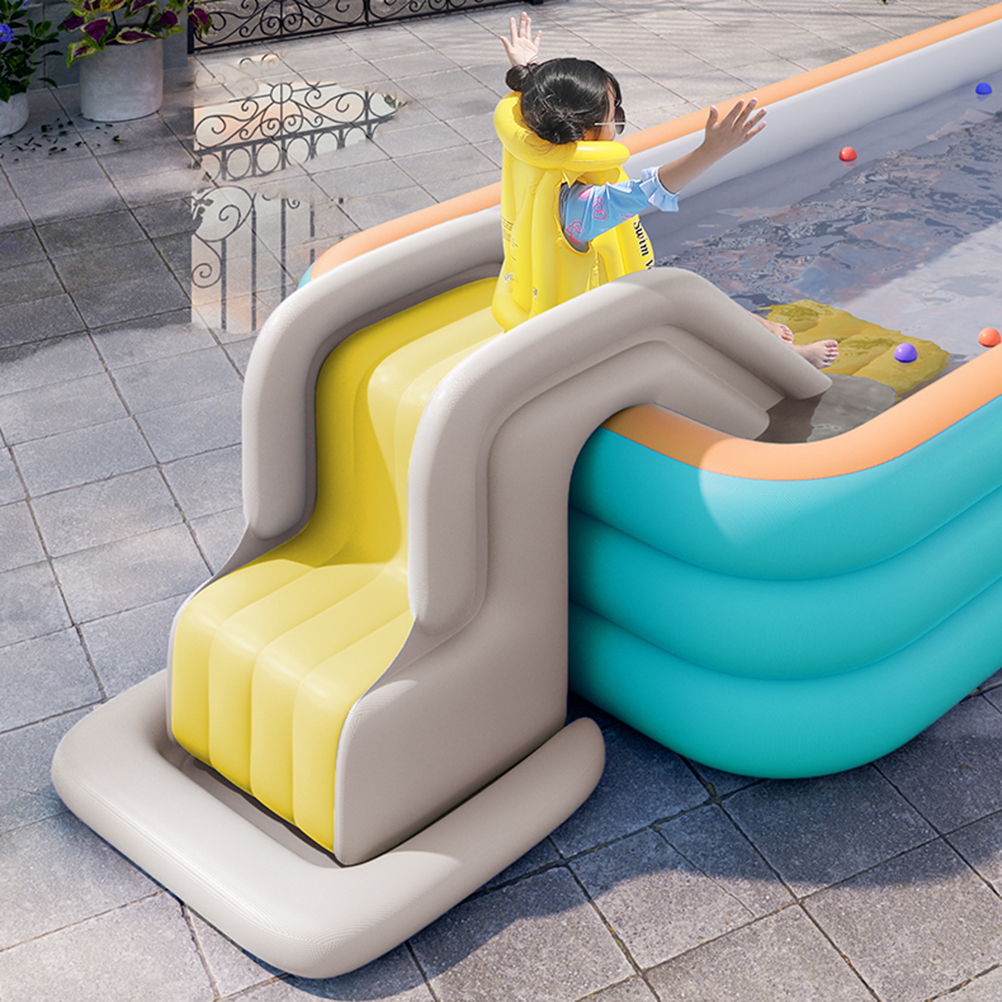 Inflatable Water Slide Compact - Kids Outdoor Playground recension och pris