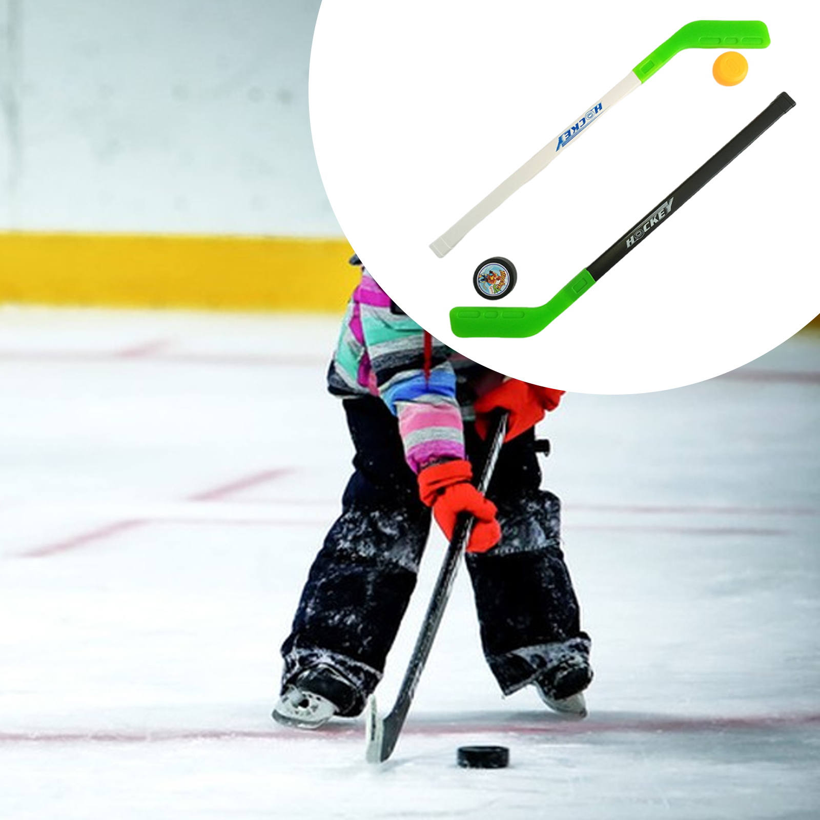 Kids Hockey Sticks and Ball Se - Kids Outdoor Hockey Sticks recension och pris