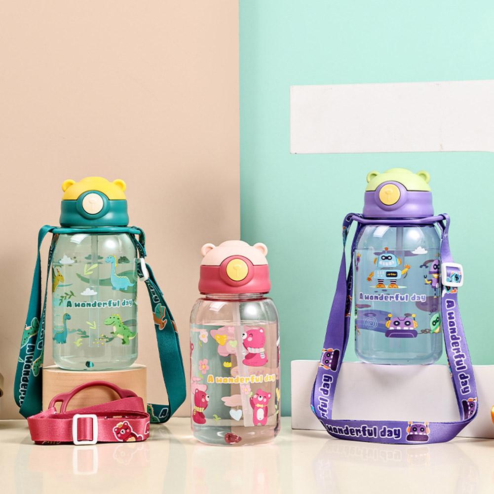 650ml Cute Kids Water Bottle w - Outdoor Kid Friendly recension och pris