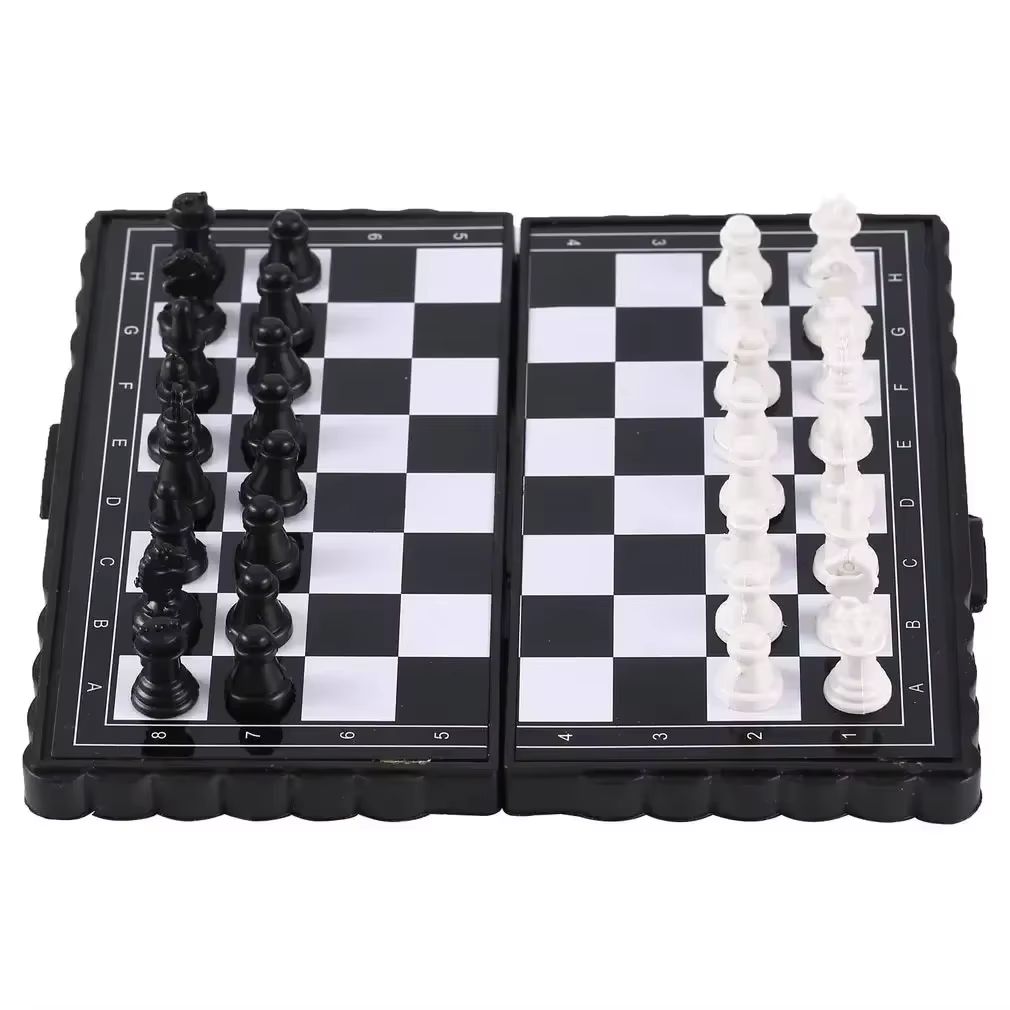 1Pc Mini Magnetic  Chess Set   - Kids Outdoor Kit recension och pris