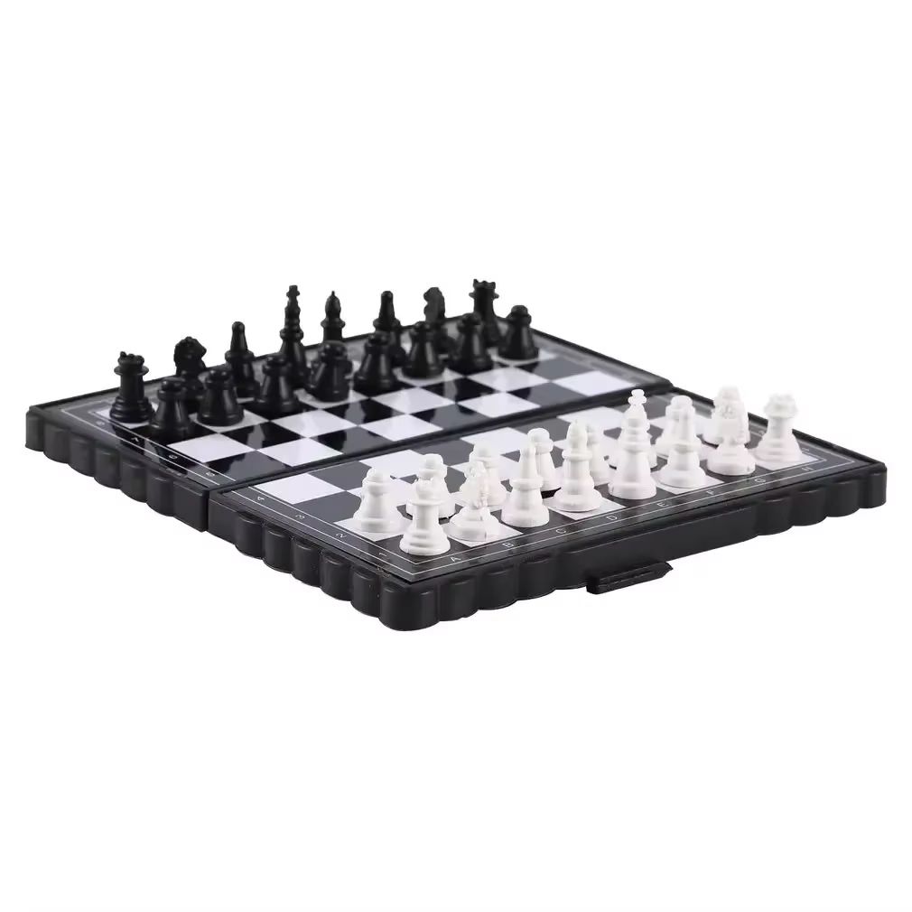 1Pc Mini Magnetic  Chess Set   - Kids Outdoor Kit recension och pris