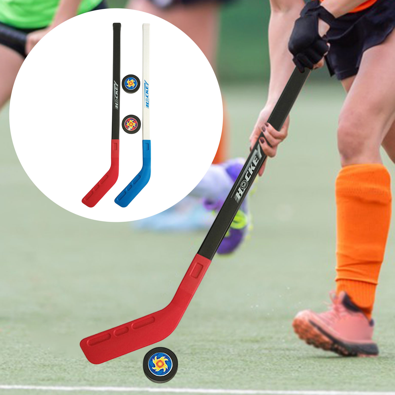 Kids Hockey Sticks and Ball Se - Kids Outdoor Hockey Sticks recension och pris