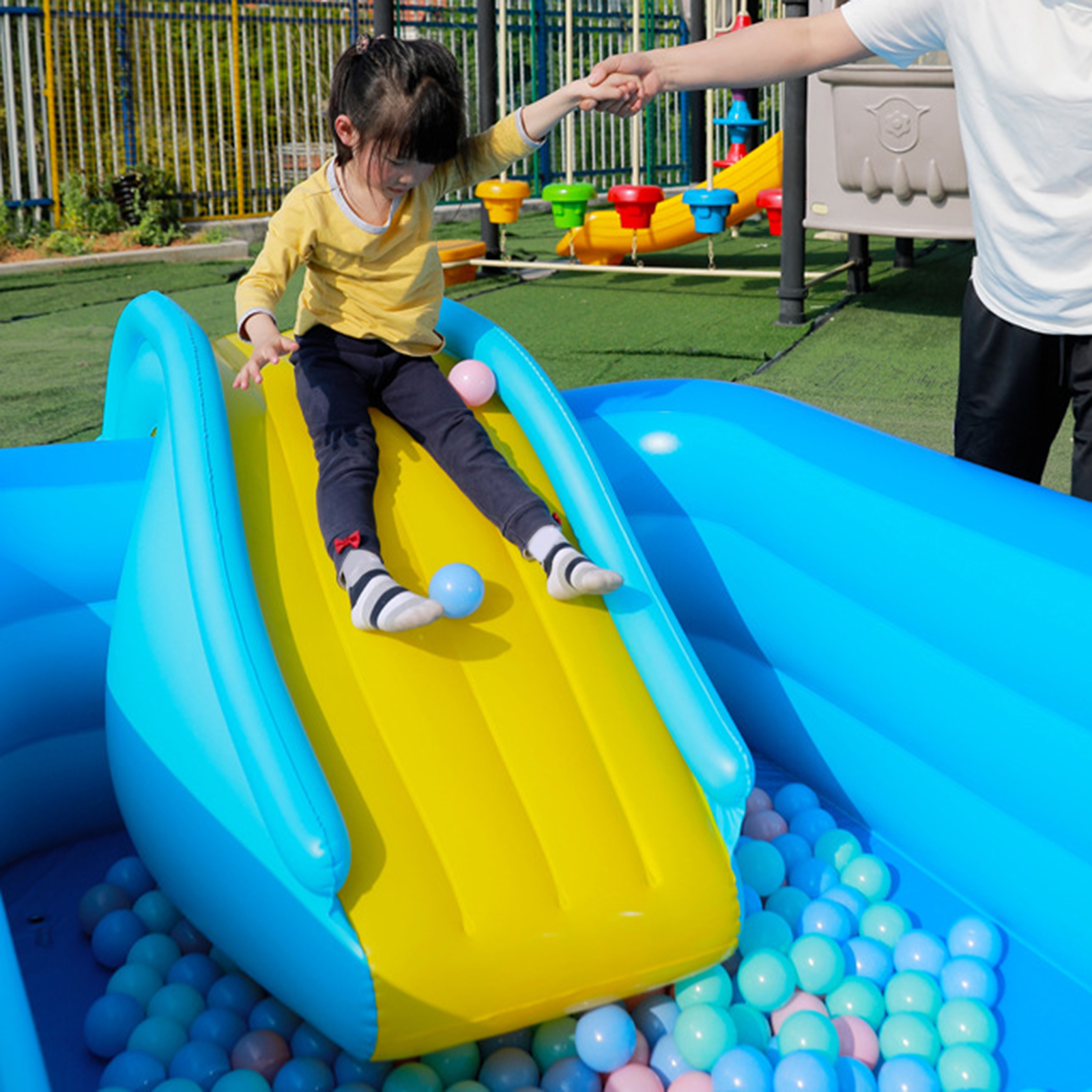 Inflatable Pool Slide Toddler  - Outdoor Children'S Park recension och pris