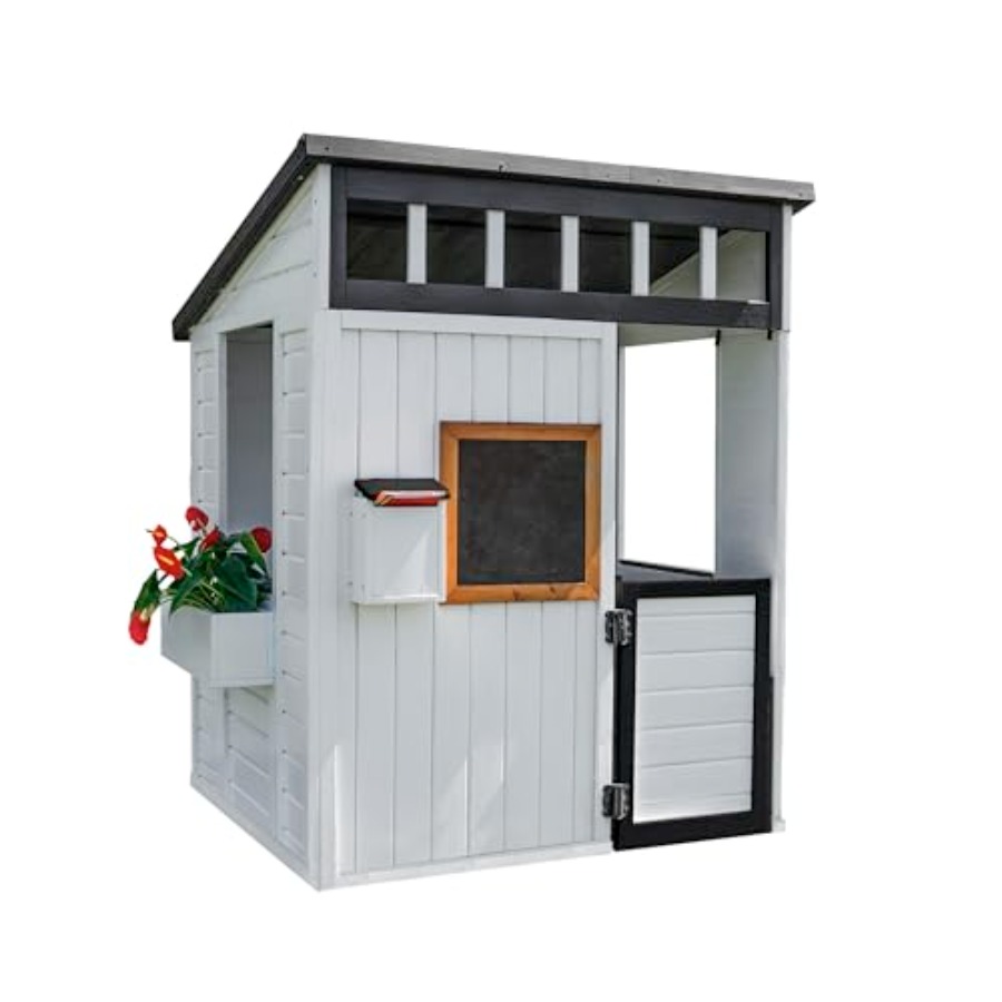 Outdoor kids playhouse for ima - Kids Outdoor Chalkboard recension och pris