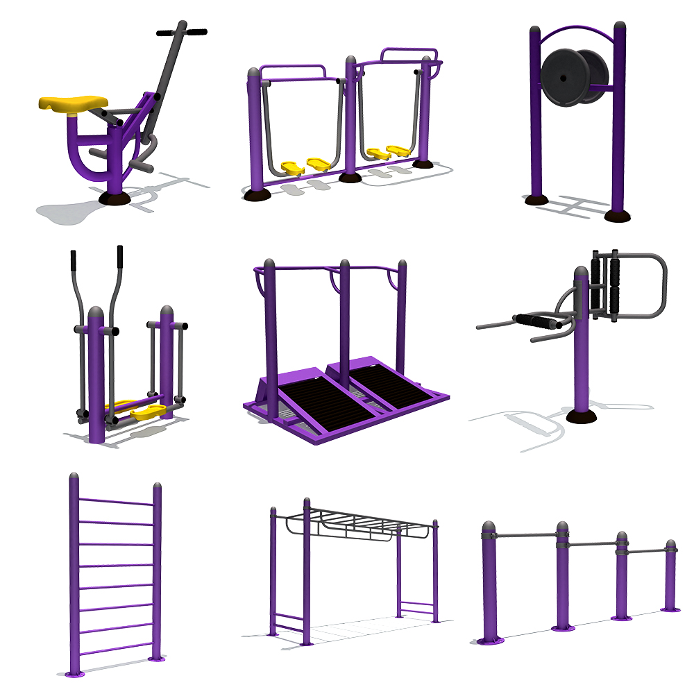 2025 Hot Sale Dual Rider Ellip - Kids Outdoor Gym recension och pris