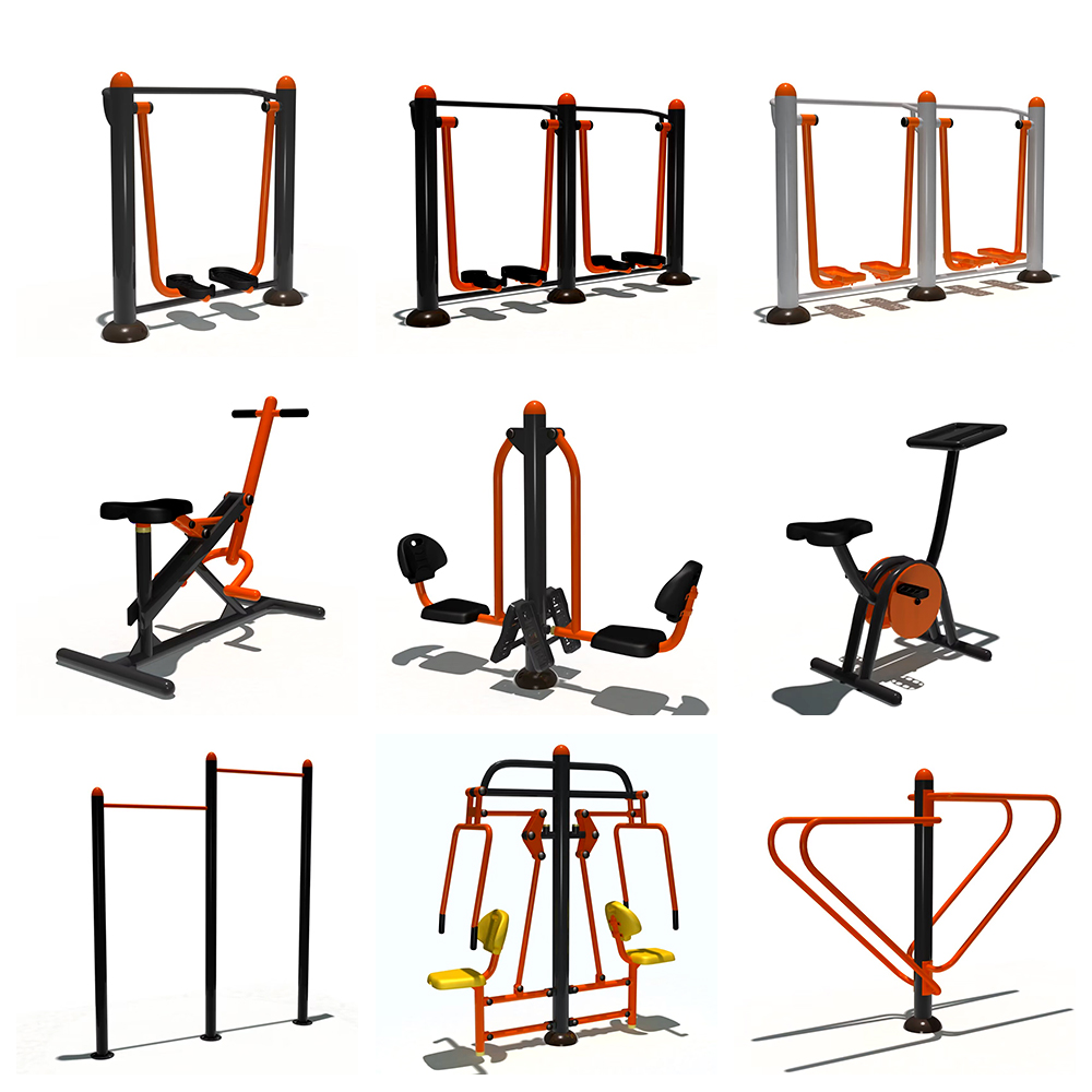 2025 Hot Sale Dual Rider Ellip - Kids Outdoor Gym recension och pris