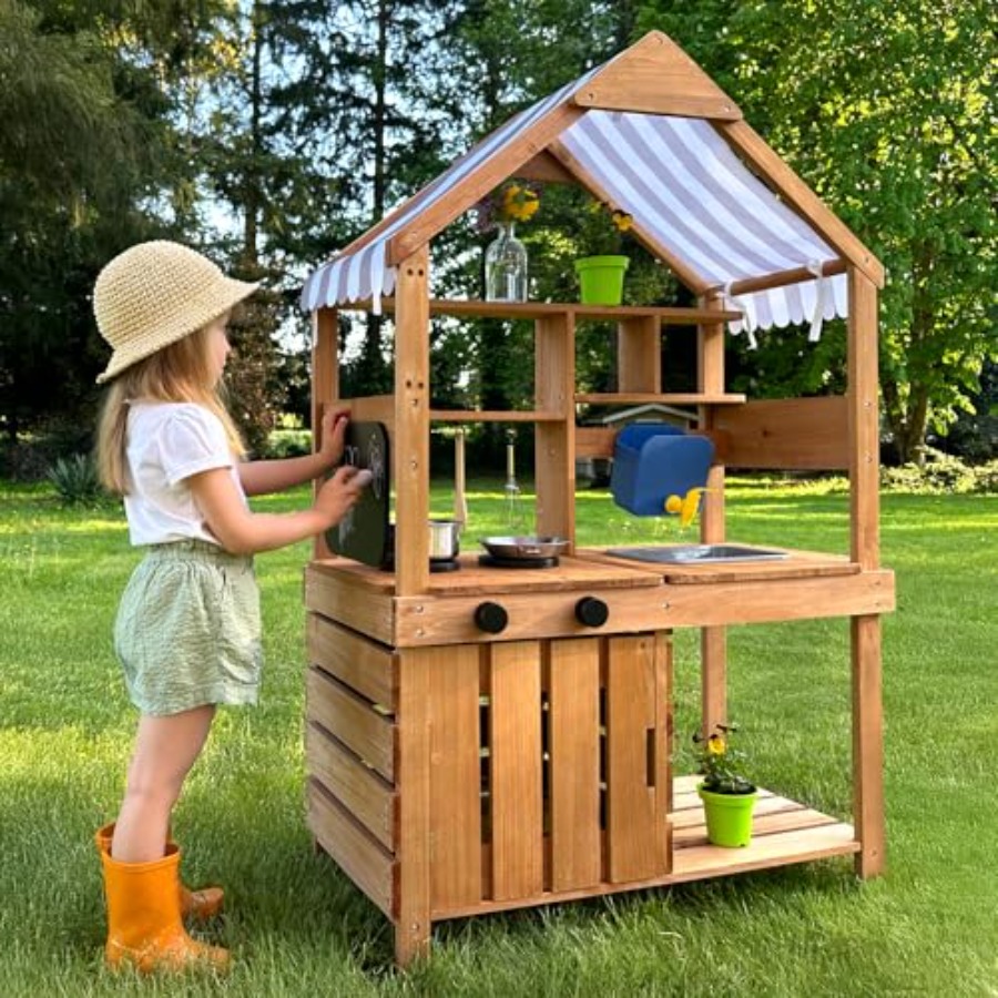 Outdoor mud kitchen for kids,  - Kids Outdoor Chalkboard recension och pris