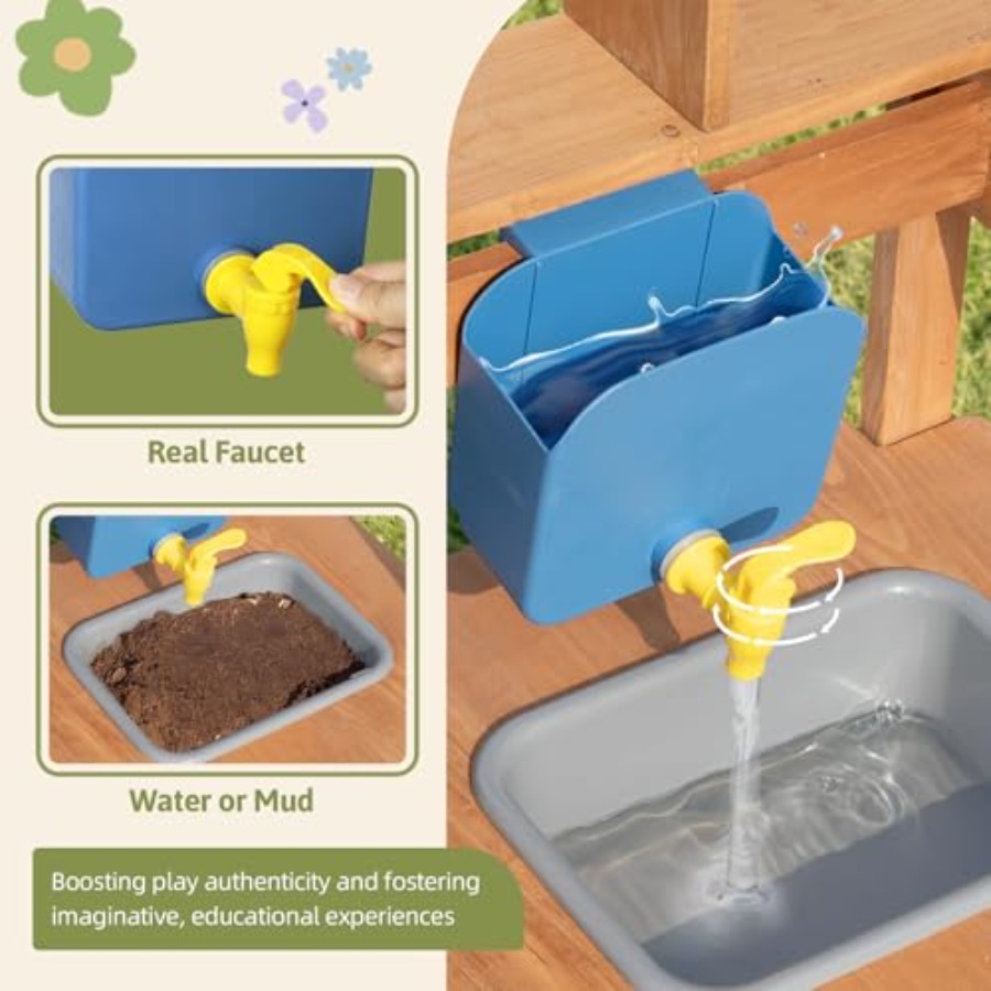 Outdoor mud kitchen for kids,  - Kids Outdoor Chalkboard recension och pris