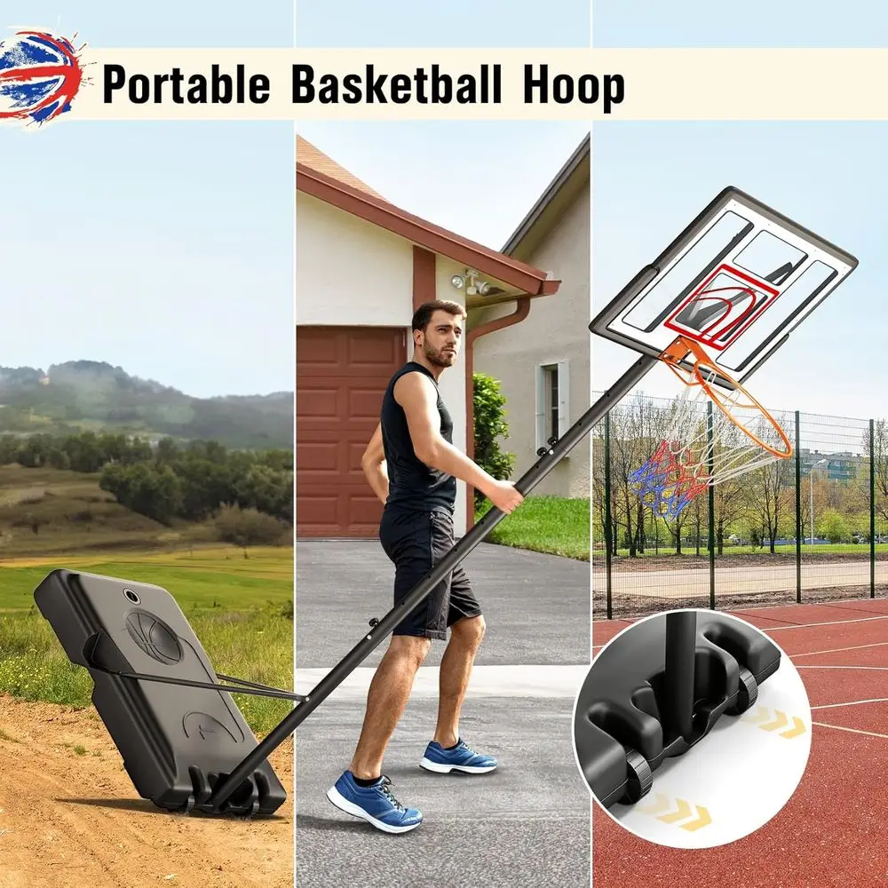 Portable Outdoor Basketball Ho - Kids Outdoor Basketball recension och pris