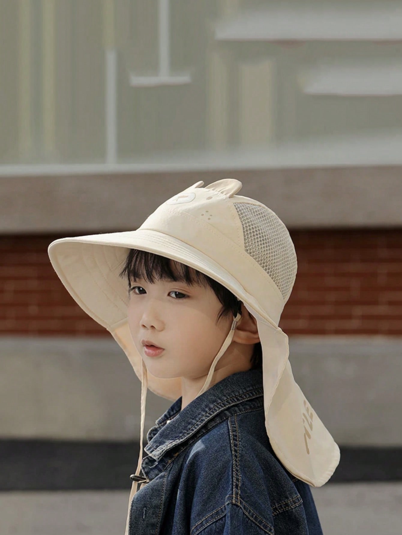 1pcs Kids Cartoon Bear Bucket  - Kids Outdoor Hat recension och pris