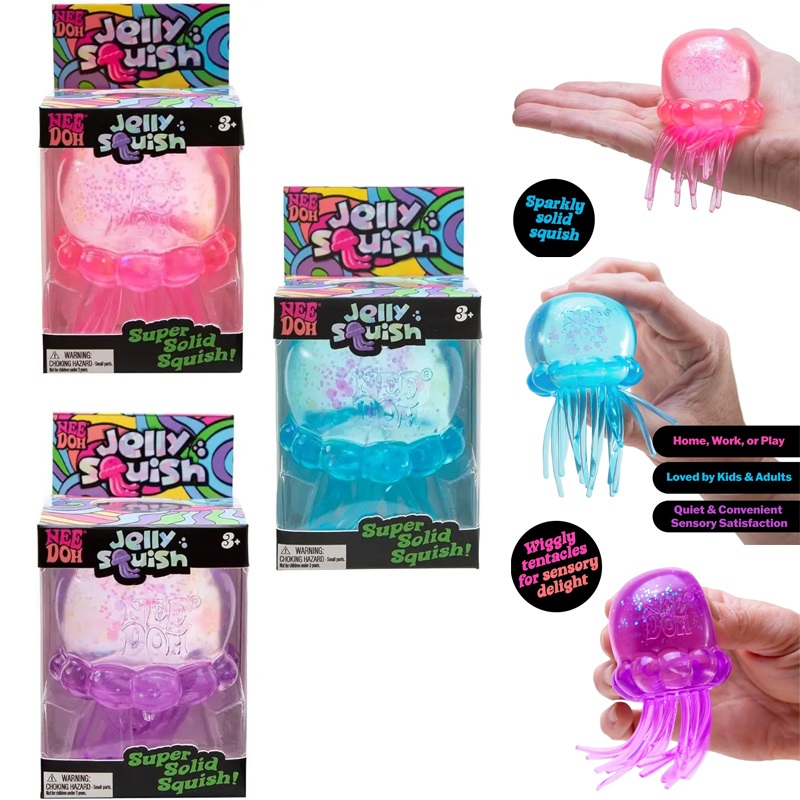 Squishy Needoh Jellyfish /Beac - Kids Outdoor Toys recension och pris