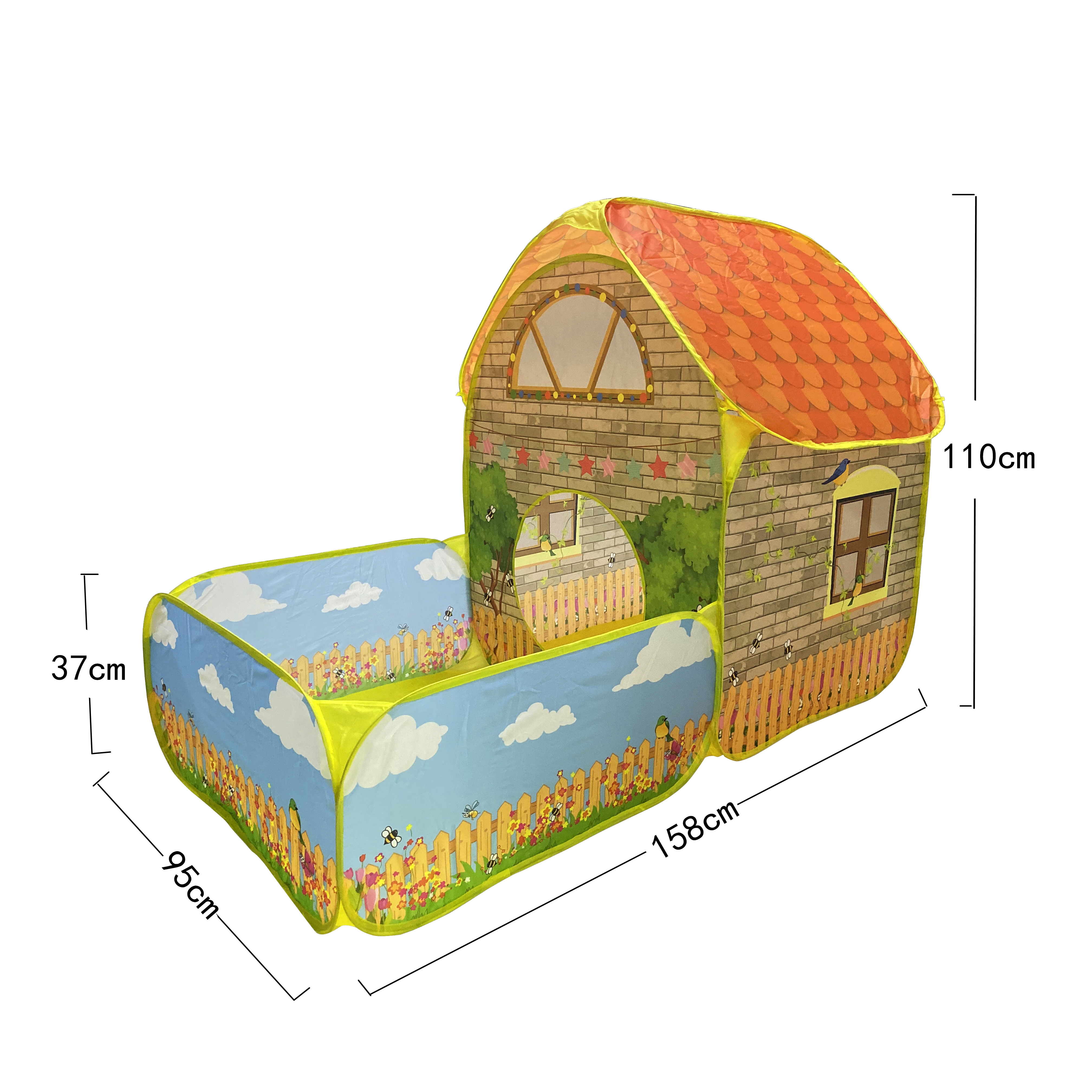 Play Tent Toys Ball Pool For C - Kids Outdoor Tunnel recension och pris