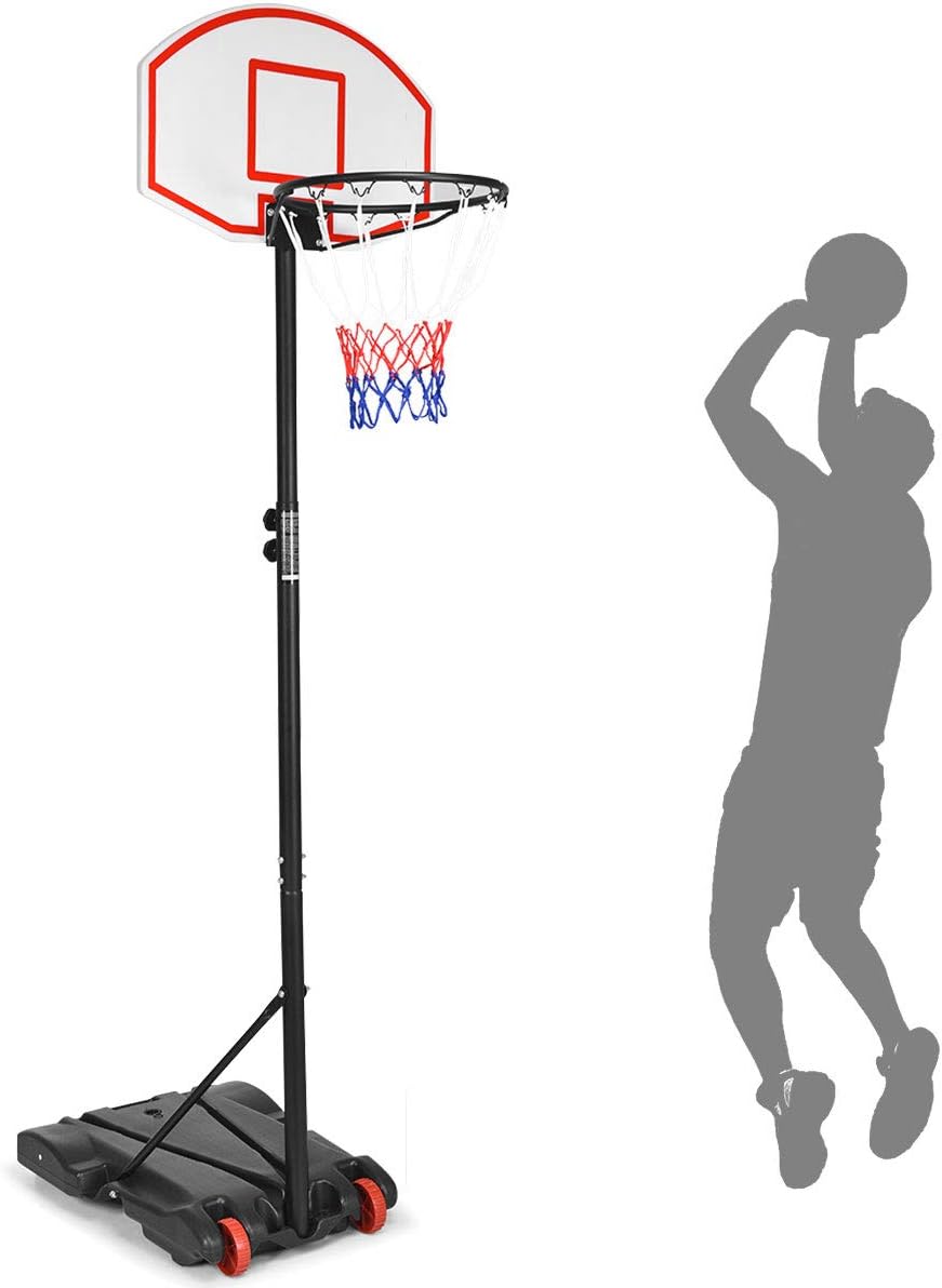Portable Basketball Hoop with  - Kids Outdoor Basketball recension och pris