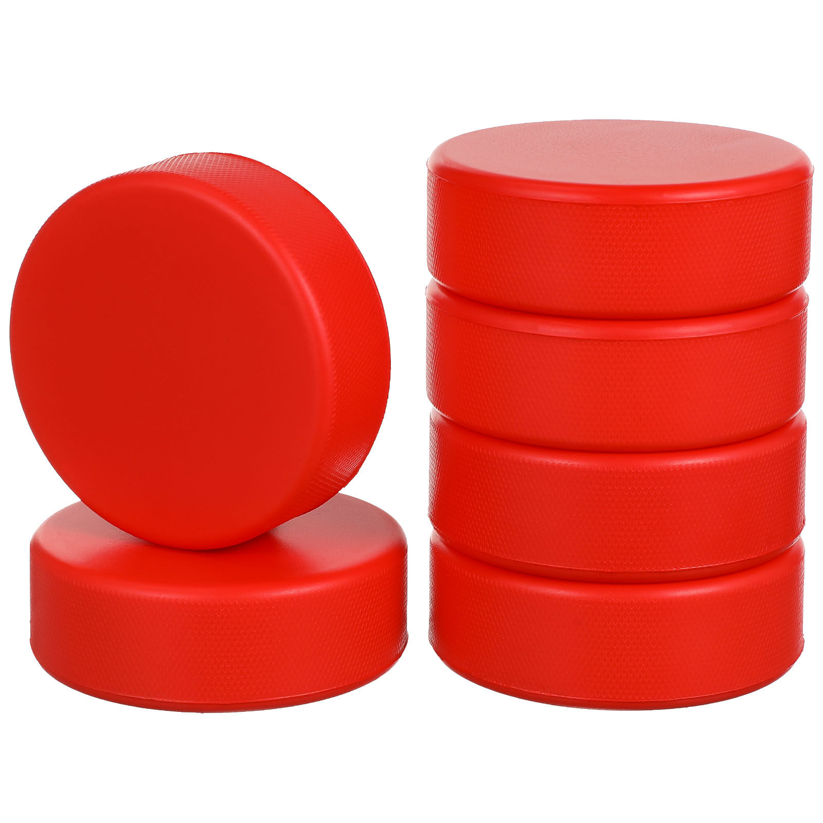 6Pcs Foam Ice Hockey Pucks Lig - Kids Outdoor Hockey Sticks recension och pris
