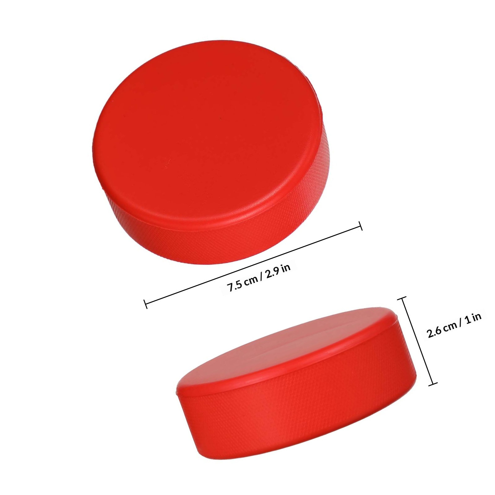 6Pcs Foam Ice Hockey Pucks Lig - Kids Outdoor Hockey Sticks recension och pris