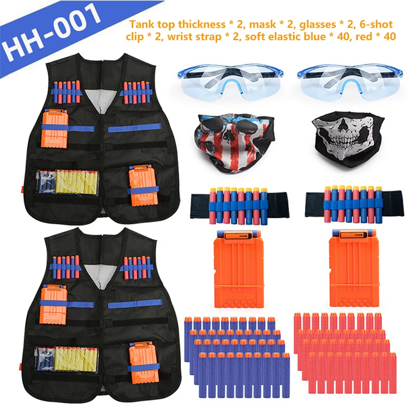 NEW Kids Tactical Vest Suit Ki - Kids Outdoor Easter Toys recension och pris