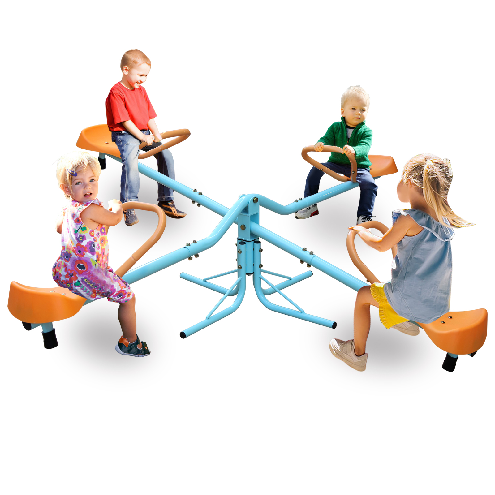 Outdoor Kids Spinning Seesaw S - Kids Outdoor Playground recension och pris