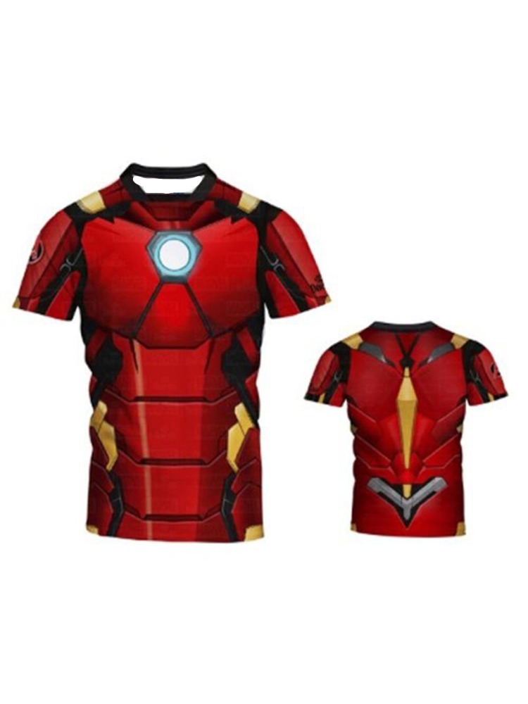 Marvel Iron Man 3D Quick Dry C - Kids Outdoor Gym recension och pris