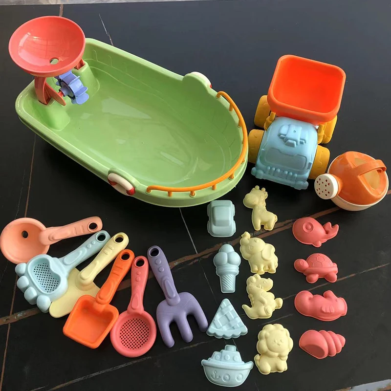 Beach Sand Toys Set with Sand  - Kids Outdoor Dump Truck recension och pris