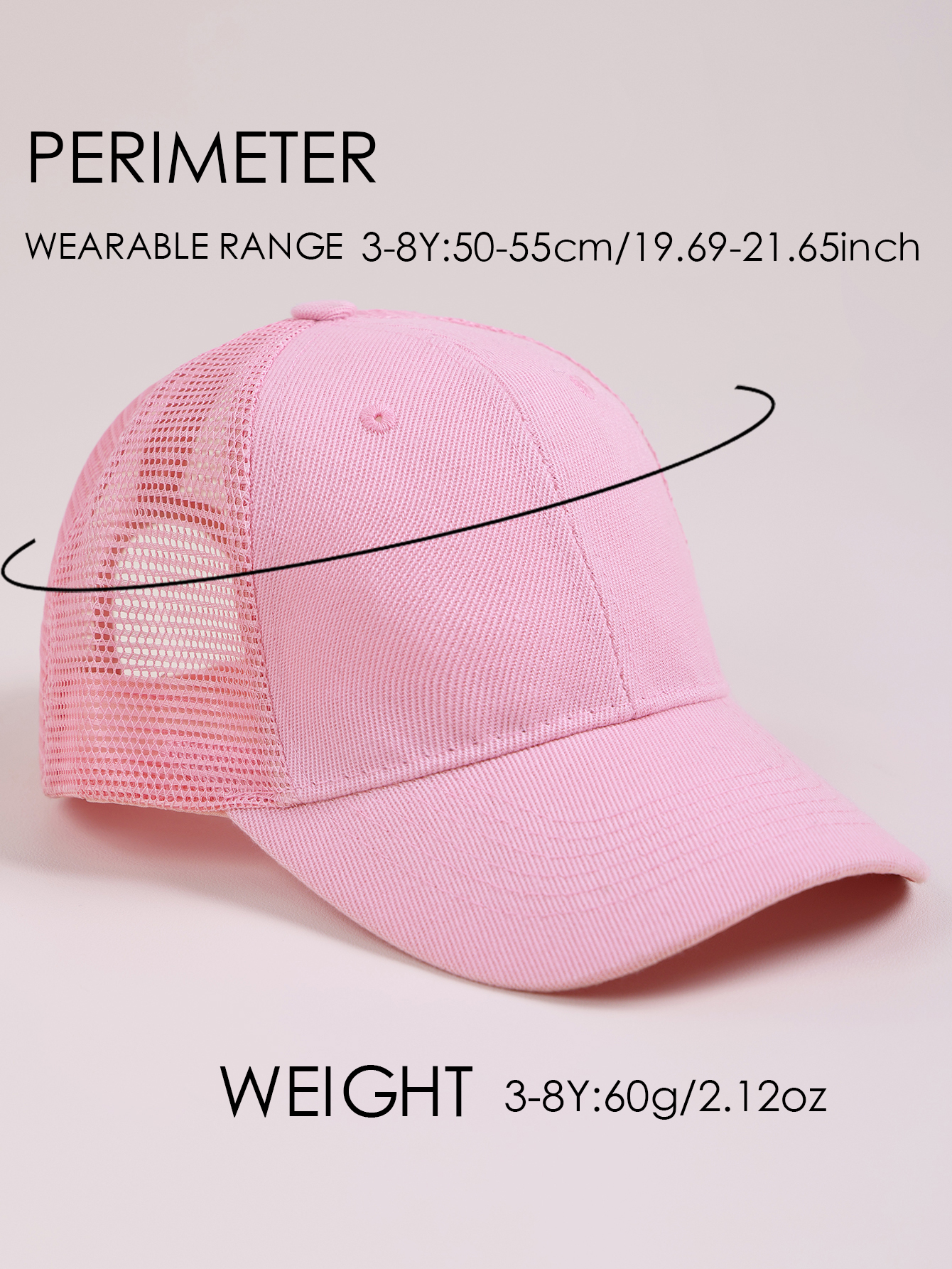 1 pc solid color mesh baseball - Kids Outdoor Hat recension och pris