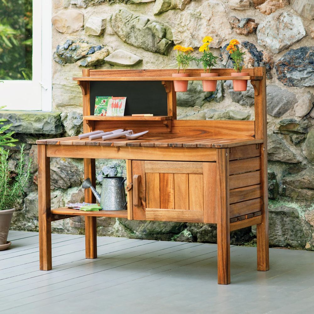 Kids Outdoor Potting Bench Woo - Kids Outdoor Chalkboard recension och pris