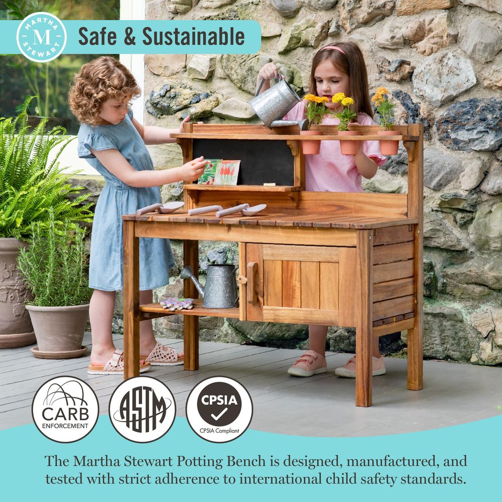 Kids Outdoor Potting Bench Woo - Kids Outdoor Chalkboard recension och pris