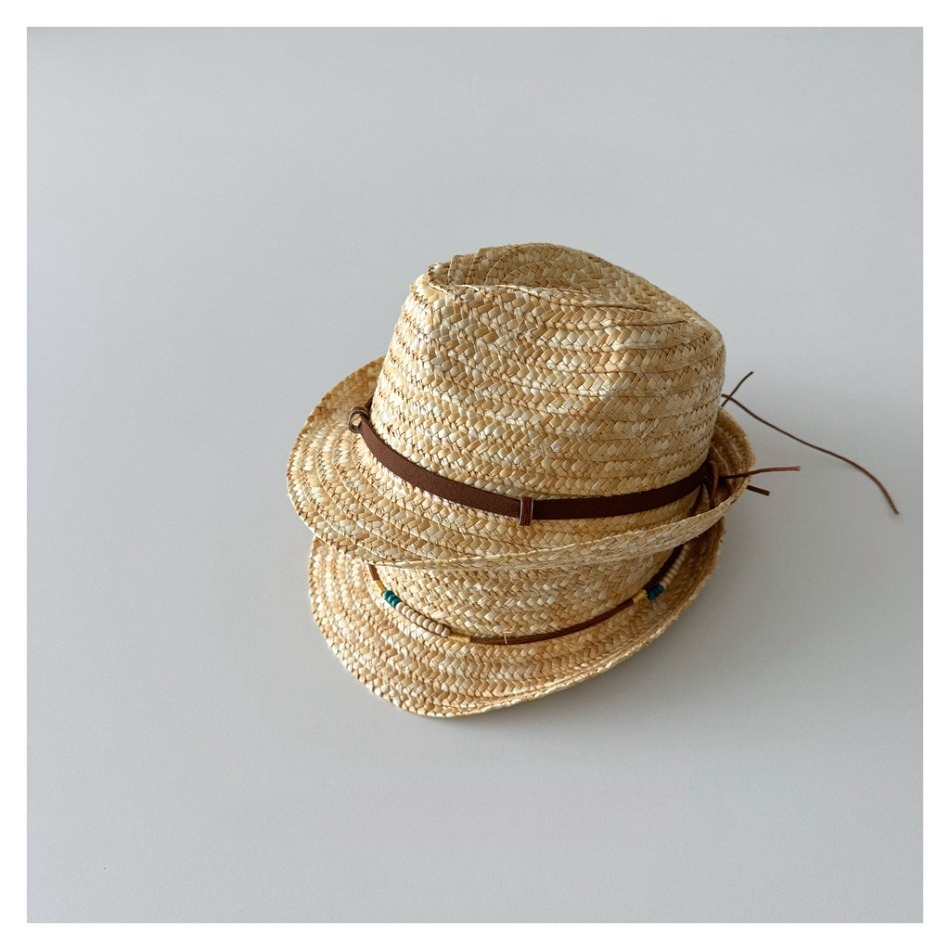 Kids Natural Straw Fedora Hat  - Kids Outdoor Hat recension och pris