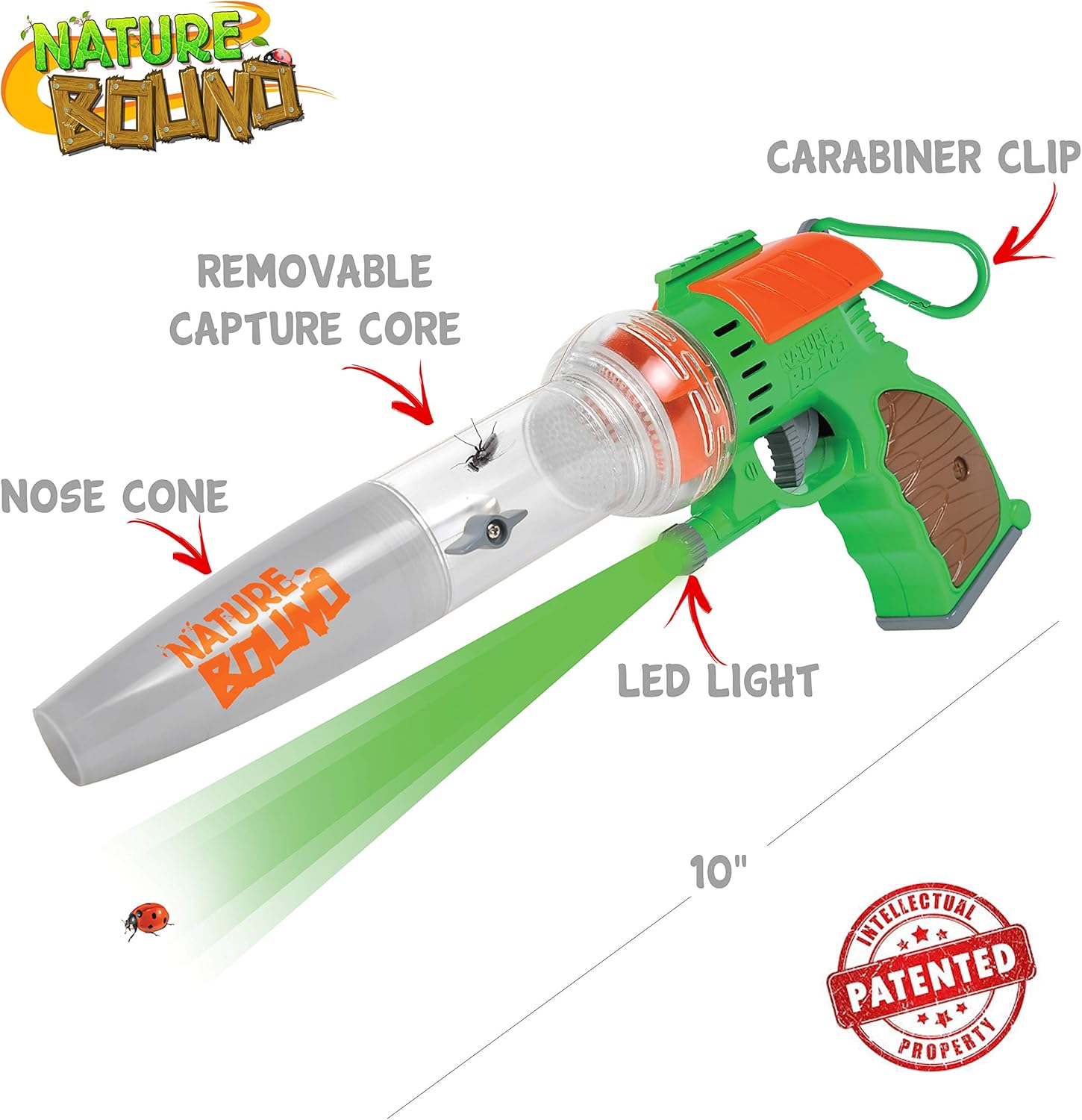 Bug Catcher Vacuum with Light  - Outdoor Kid Friendly recension och pris