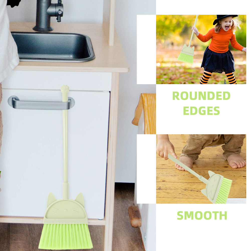 2Pcs Toddler Broom Set Kids Sm - Kids Outdoor Broom recension och pris