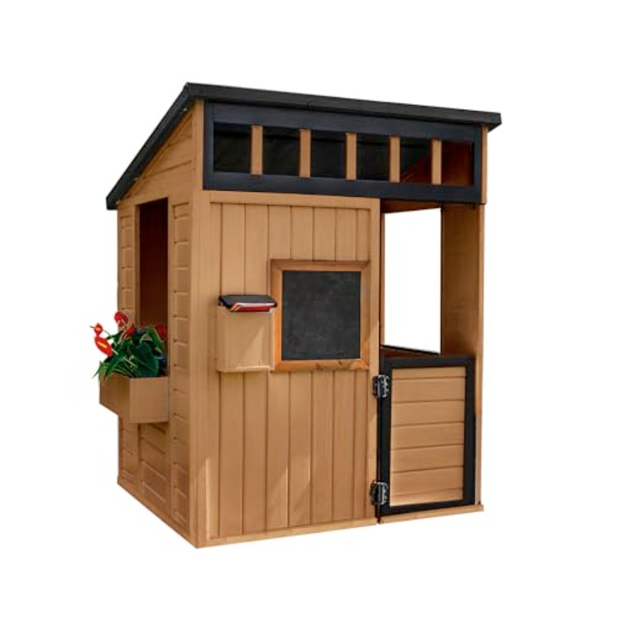 Outdoor kids playhouse for ima - Kids Outdoor Chalkboard recension och pris
