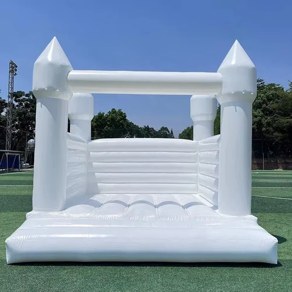 White Inflatable Bounce House  - Kids Outdoor Toys recension och pris