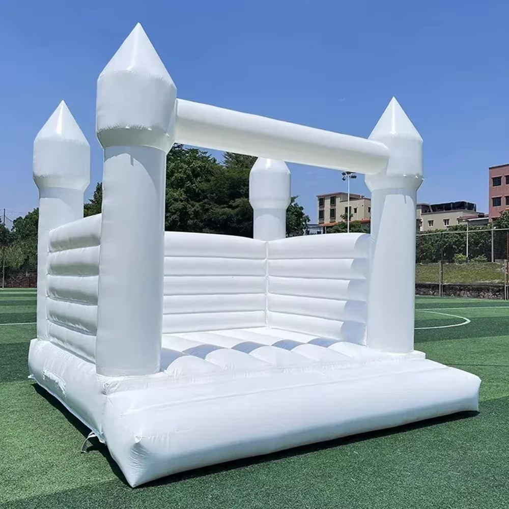White Inflatable Bounce House  - Kids Outdoor Toys recension och pris