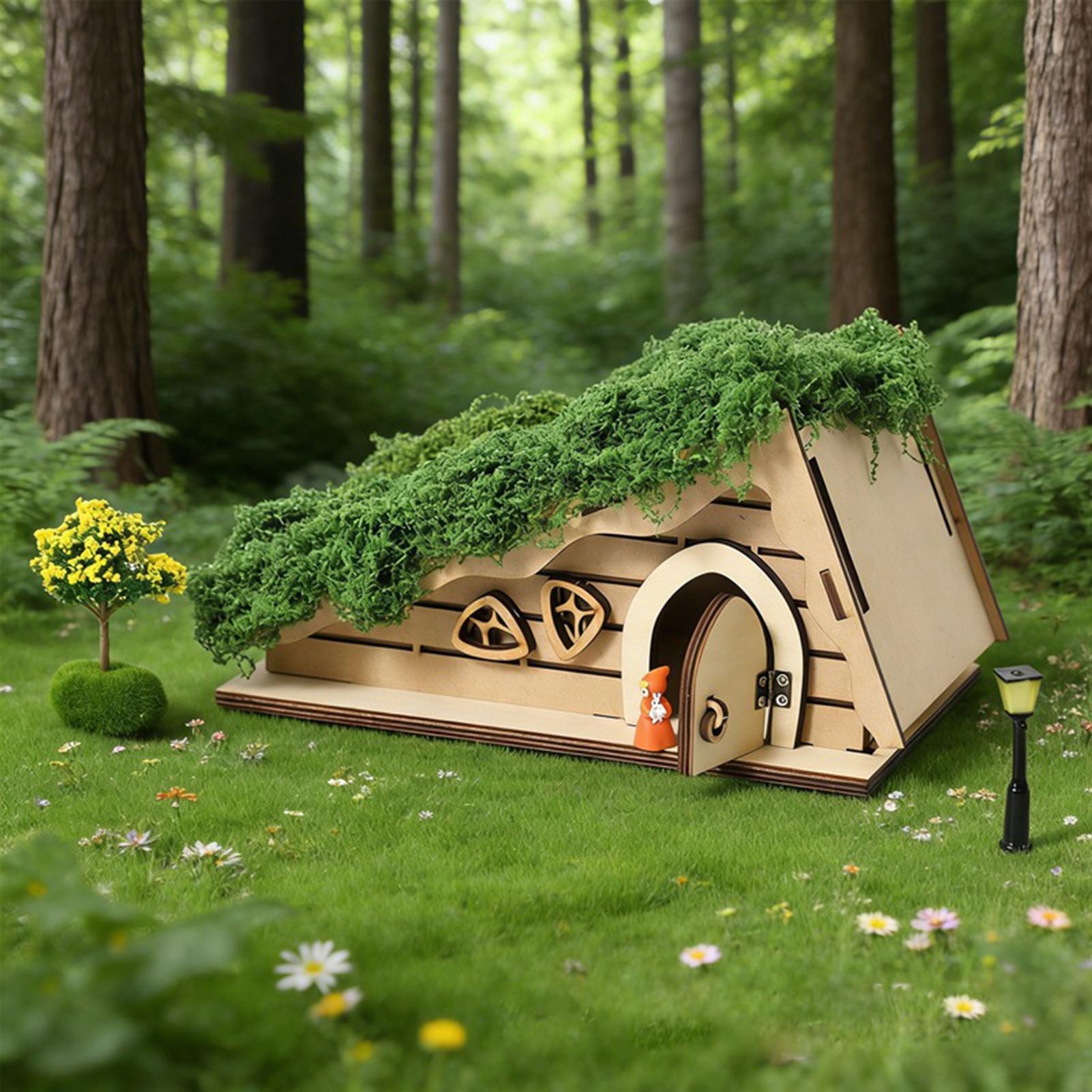 Wooden Fairy House Craft Kit T - Kids Outdoor Kit recension och pris