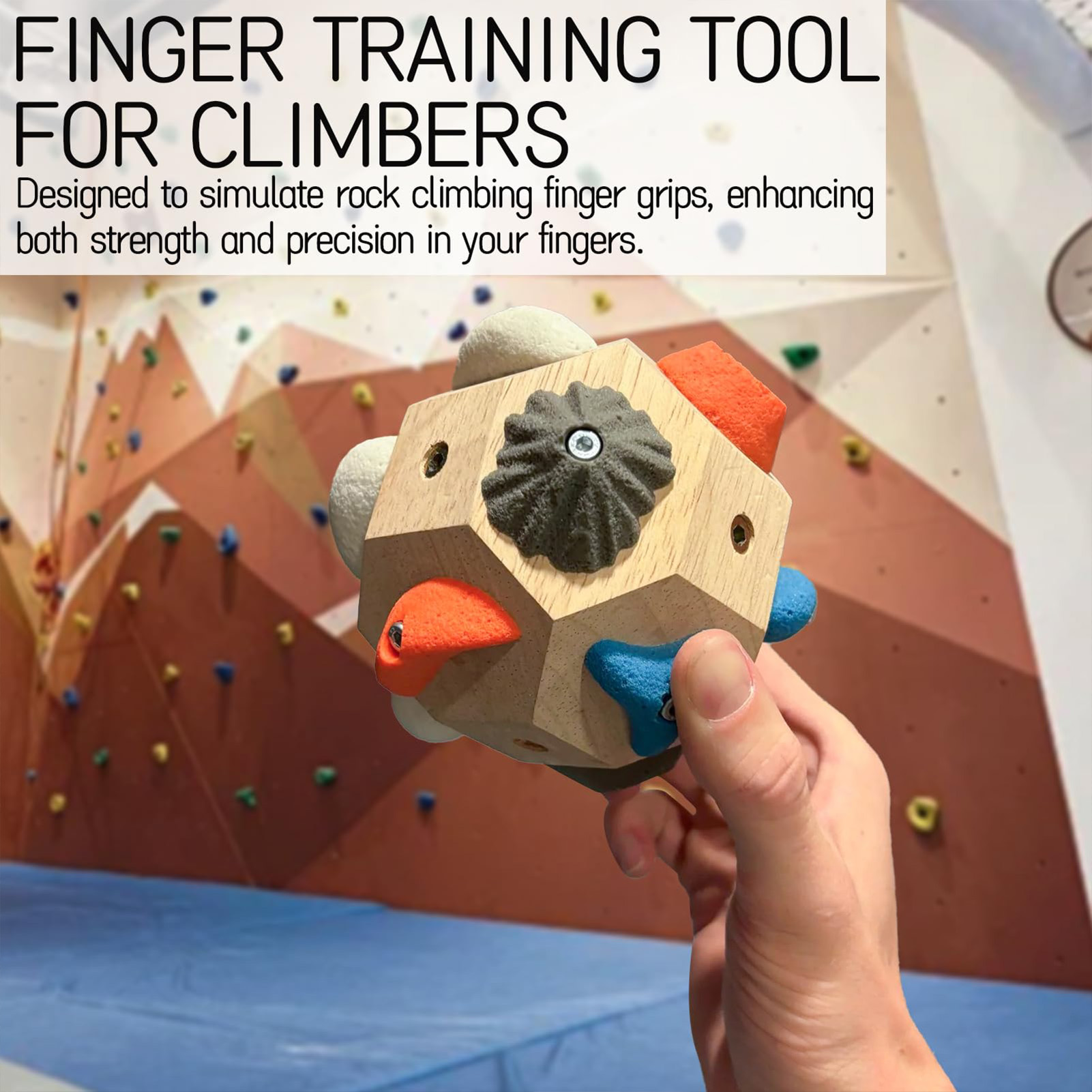 Handcrafted Climbing Boulder B - Kids Outdoor Climbing Equipment recension och pris