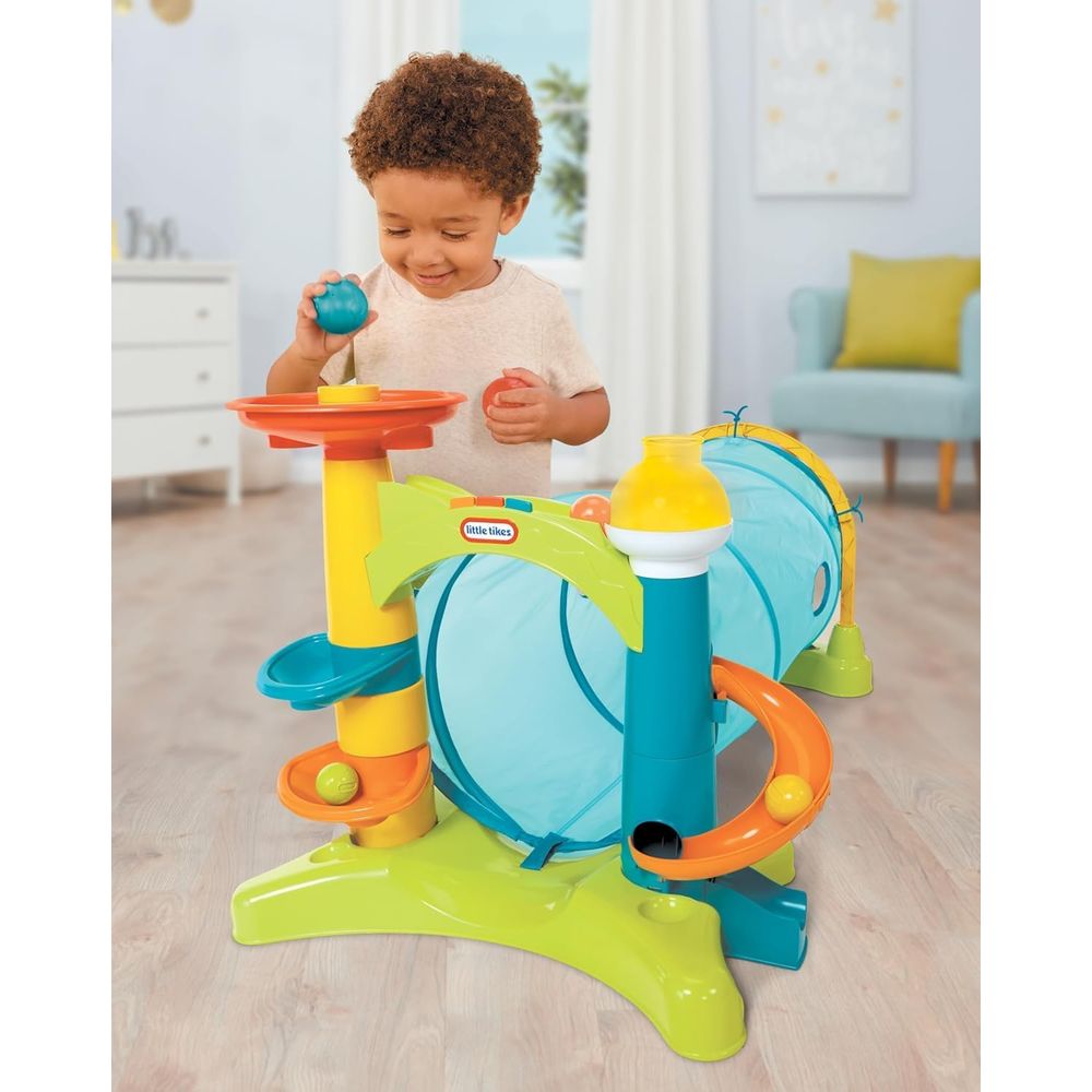 Dual-Purpose Play Tunnel for K - Kids Outdoor Tunnel recension och pris