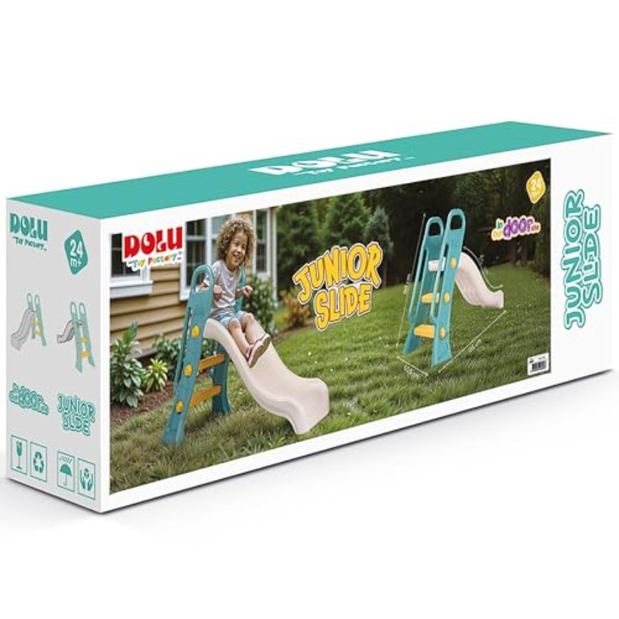 Green-Yellow-White  Indoor-Out - Kids Outdoor Playground recension och pris