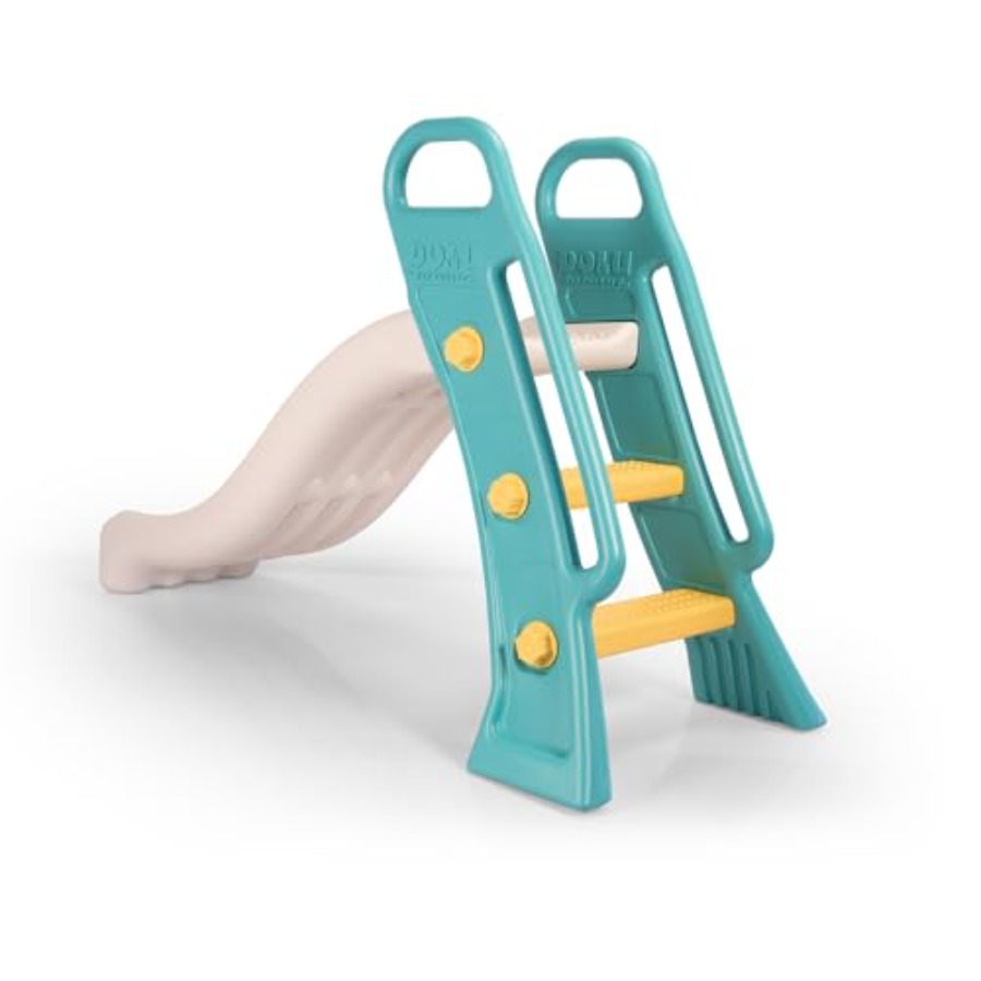 Green-Yellow-White  Indoor-Out - Kids Outdoor Playground recension och pris