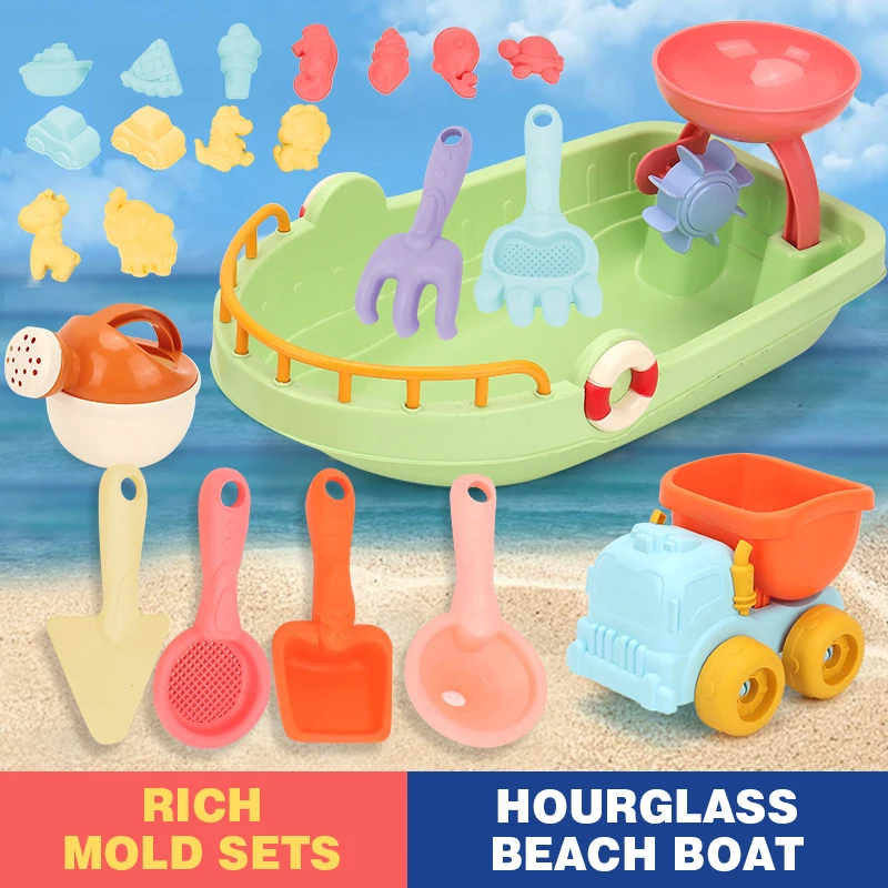 Beach Sand Toys Set Dump Truck - Kids Outdoor Dump Truck recension och pris