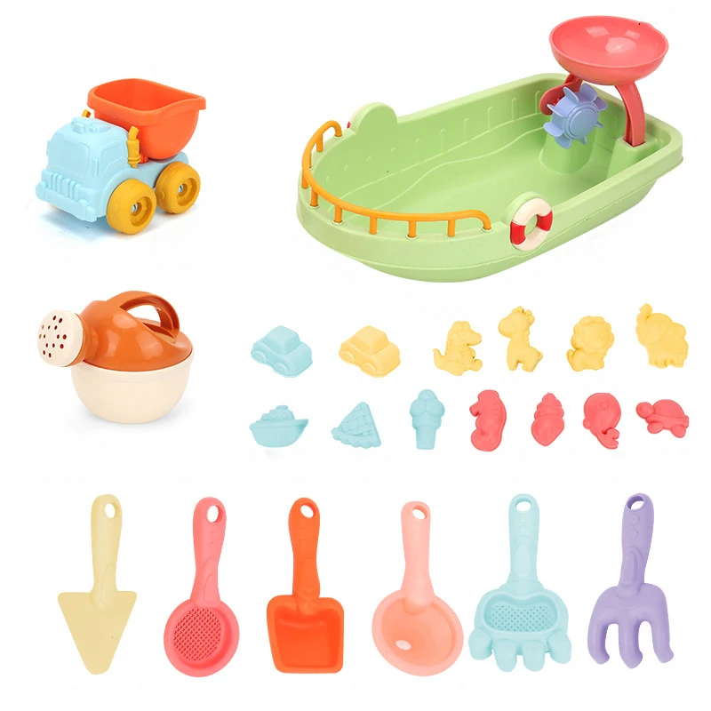 Beach Sand Toys Set Dump Truck - Kids Outdoor Dump Truck recension och pris