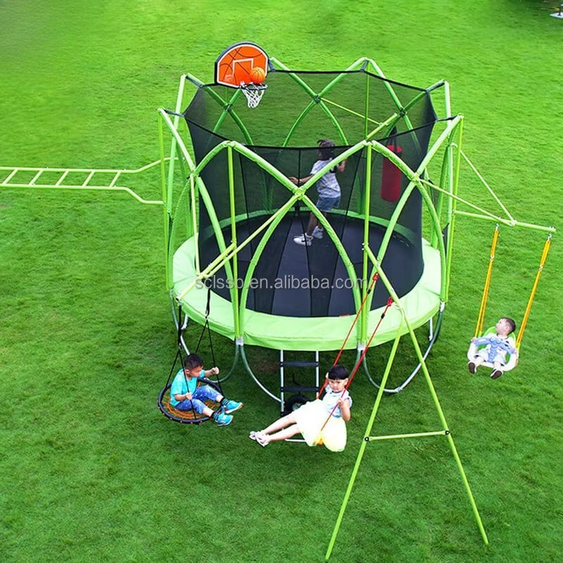 12ft Gymnastic Outdoor Trampol - Outdoor Children'S Park recension och pris