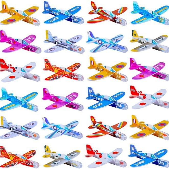 50/100Pcs Foam Glider Plane To - Kids Outdoor Easter Toys recension och pris